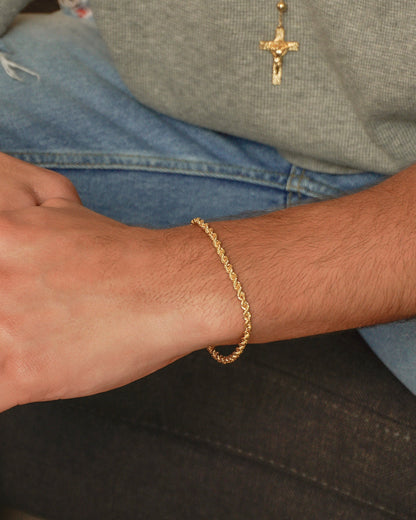 Pulsera Lazo ( 20 cm-  4 MM )