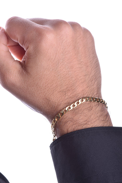 Cadena Cubana Diamantada + Pulsera