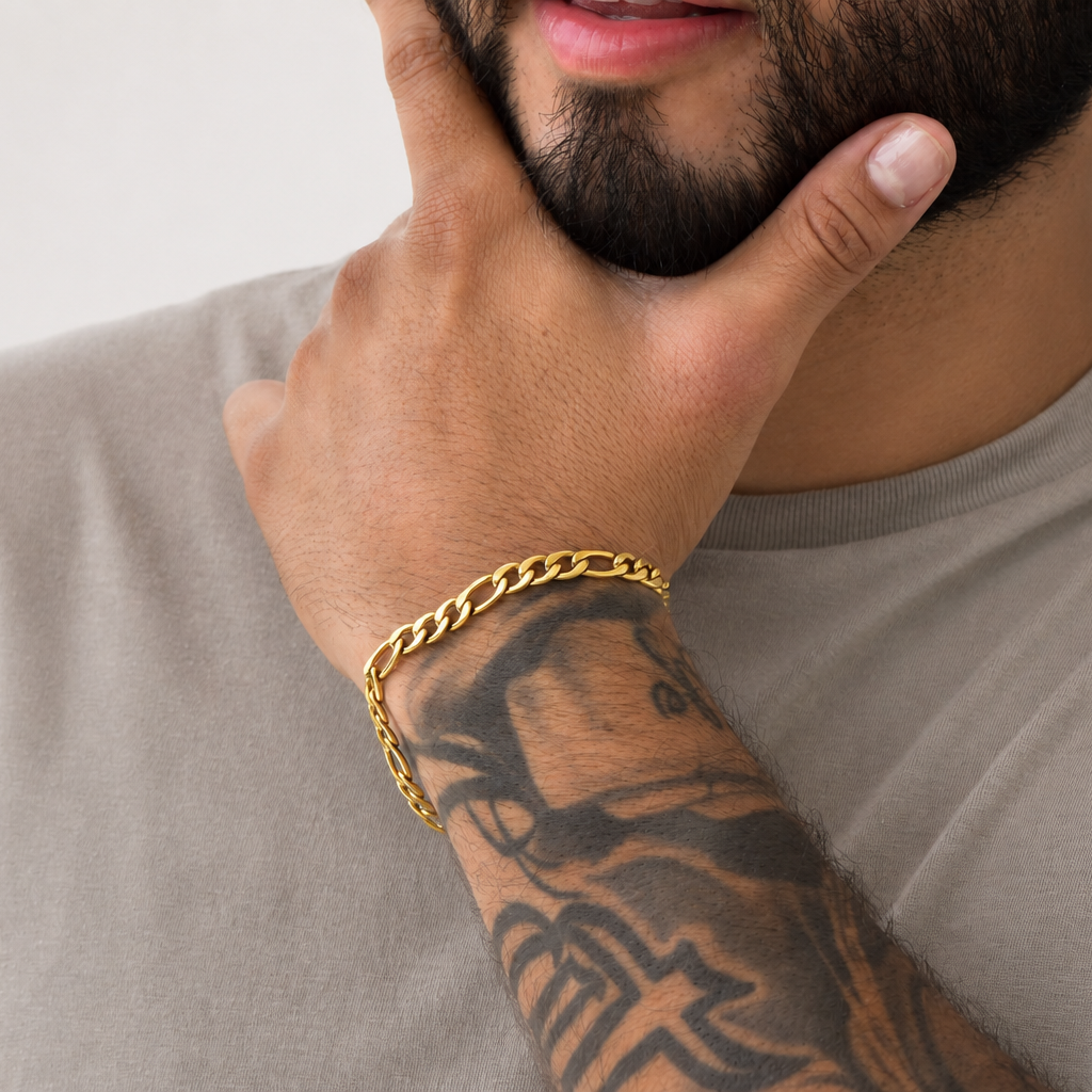 Cadena 3x1 + Dije Dolar (PULSERA GRATIS)