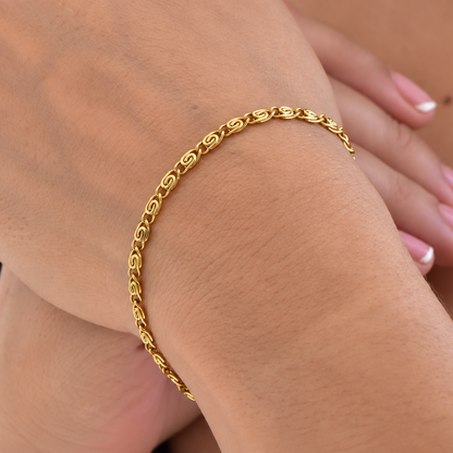 Pulsera Caracol 2.5mm 18cm