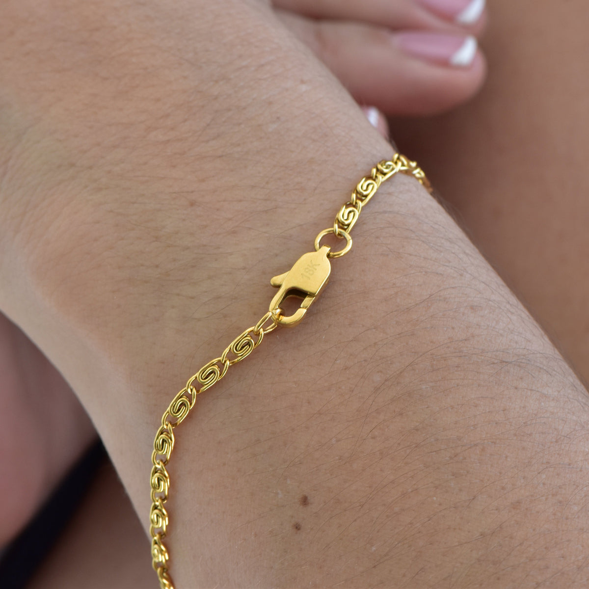 Pulsera Caracol 2.5mm 18cm